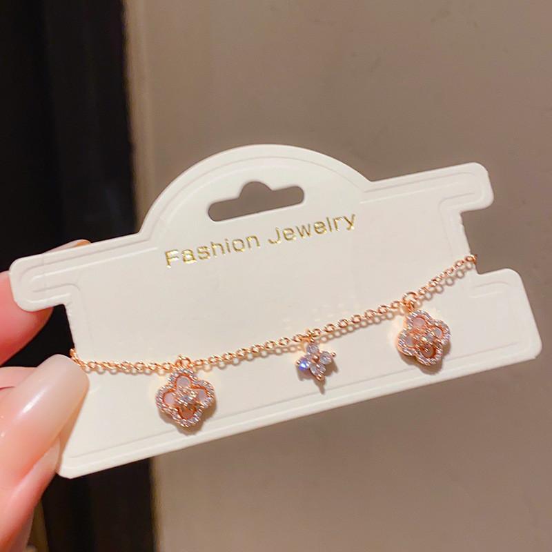 Floral Hand Chain With Gold Plating For Women Fashion Accessory Summer