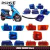 Transparent 5PCS Motorcycle Switch Button Set Universal Kit