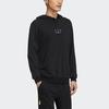 Adidas Neo Favorites Patterned Pullover Hoodie Men Tops Black GM2334