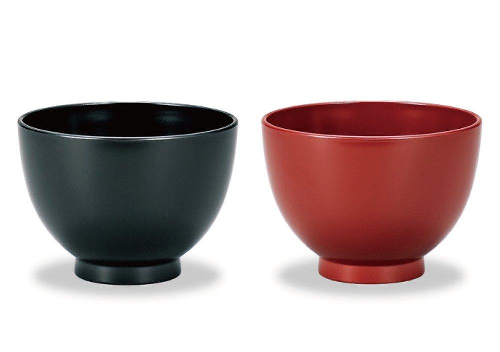 

Yamanaka Lacquerware Porridge Bowls Black Ancient Vermilion M16332 (Pair Set) & чёрный