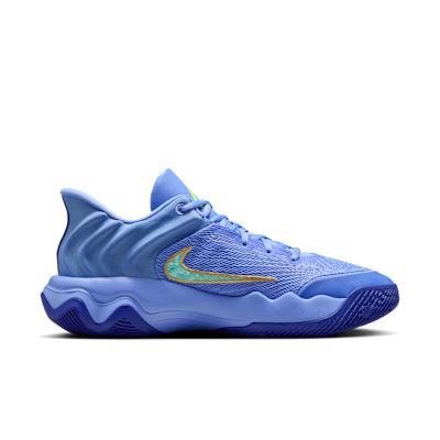 Nike Giannis Immortality 4 Ondersteunende Grip Basketbalschoenen Heren Blauw