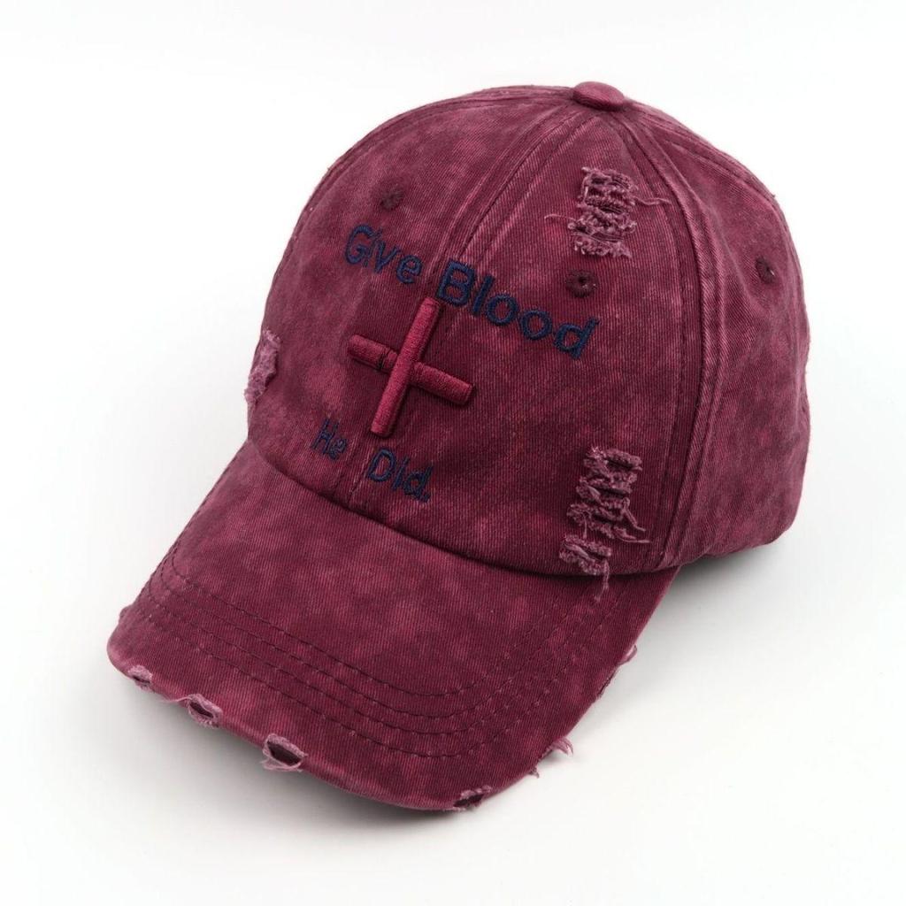 Vielseitige Distressed Baseballkappe für Frühling/Sommer für Männer & Frauen - Wahl des Mode-Influencers