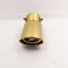 Buick Excelle, Nissan Bluebird, Ford Focus Titanium Gold Stainless Steel Exhaust Tailpipe Sleeve