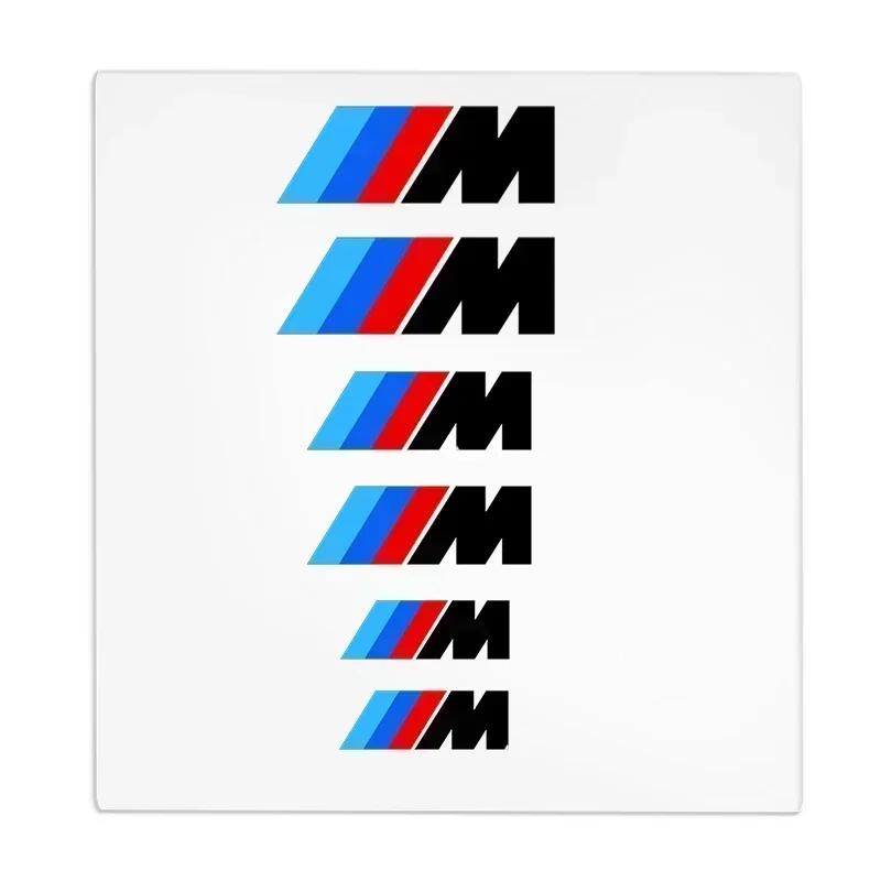 

Car Sticker 2025 Hot 1set Car Brake Caliper Badge Emblem Stickers Auto Gadget For Bmw M X1 X3 X5 X6 E30 E90 M3 E84 E83 F25 E91 E чёрный