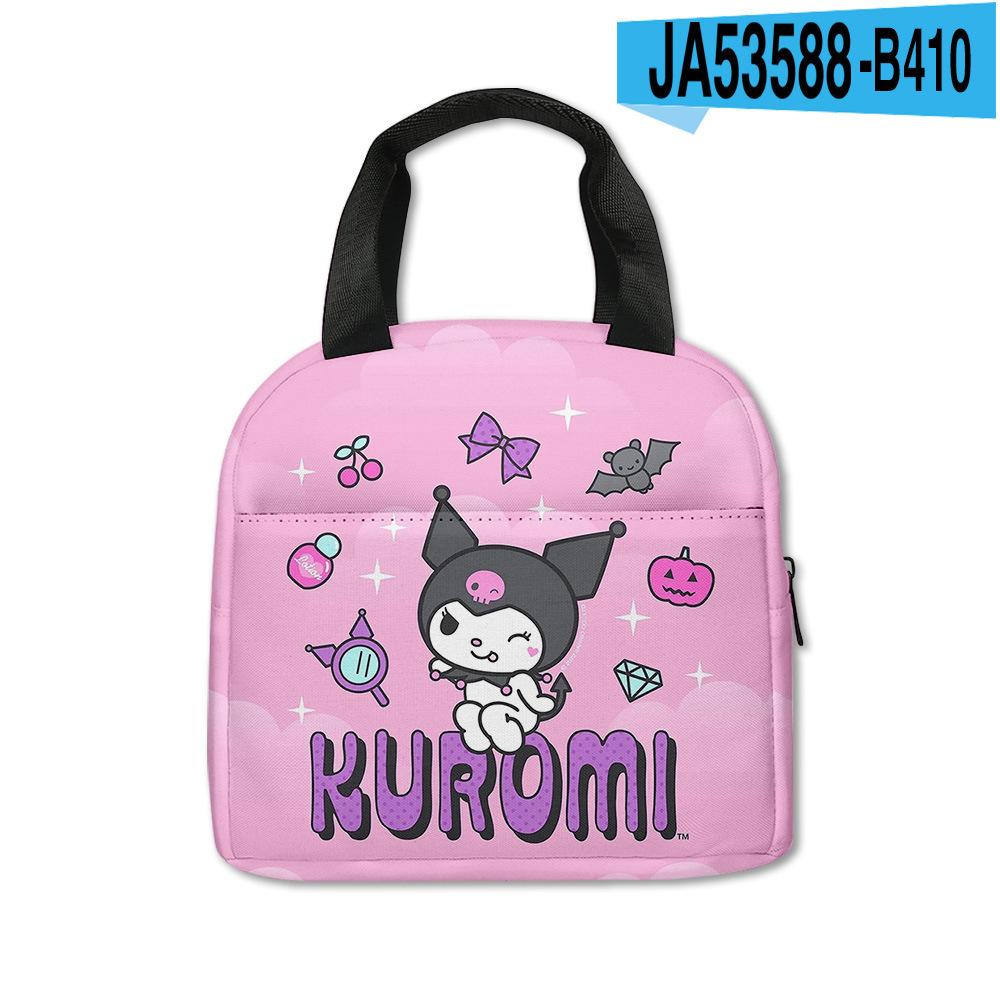 Cartoon Thermal Insulation Lunch Bag Portable Portable Lunch Bag Lunch Box Bag Student Office Worker With Meal Storage Bag