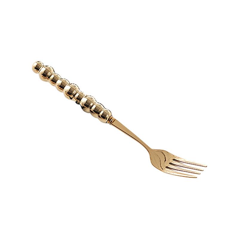 Light Luxury Creative Knife, Fork and Spoon Household Stainless Steel Steak Knife and Fork Western Dessert Spoon Tableware Set High Value