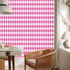 Harlequin Diamonds Wallpaper Powder Pink, White and Purple 50x1000