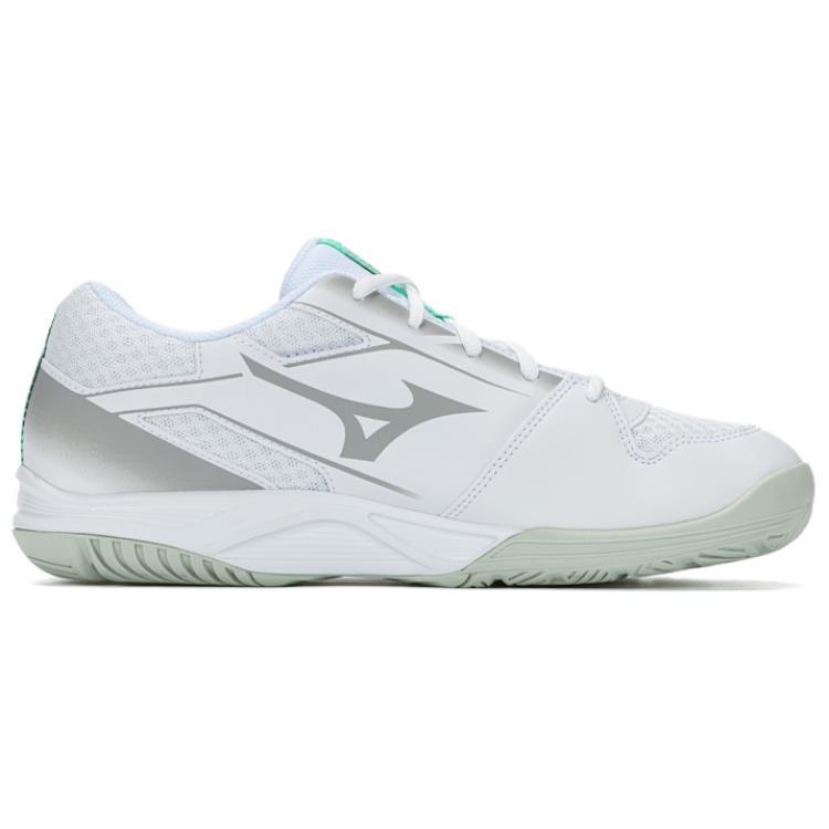 Mizuno CYCLONE SPEED 5 Cushioning Slip Resistant Abrasion Resistant Low top Training Shoes Unisex White Silver Green V1GA258021
