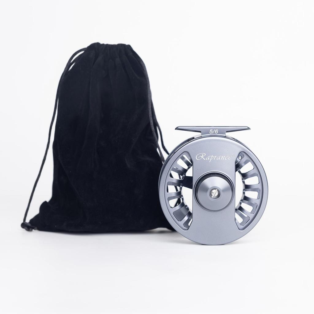 Raprance Fly Fishing Reel 5/6wt, 7/8wt ,Quick Push Button Switch, Durable  Fly Reel