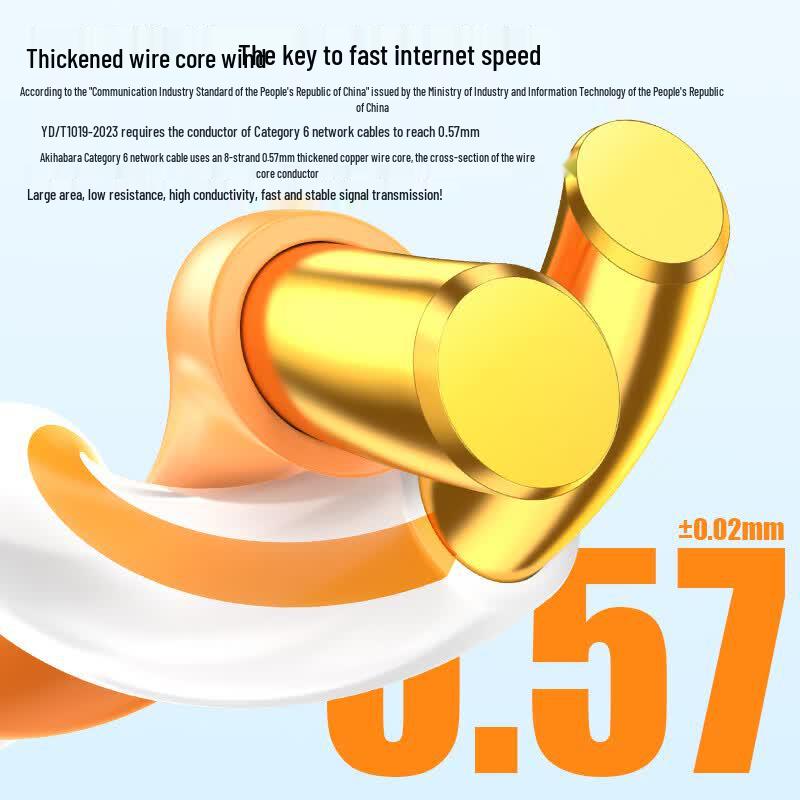 

CHOSEAL CAT6 Unshielded Pure Copper Engineering Network Cable 100m