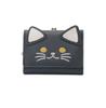 Aldi Black Cat Women's Tri-fold Wallet, Die-Cut, A52-2