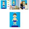 Kids' Felt Body Structure Puzzle Board With Organ Images