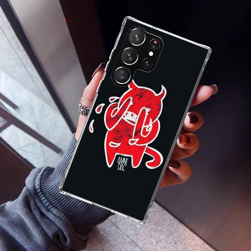 Bnad R-Radiohead Fodral För Samsung Galaxy S26 S25 Edge S24 S23 Ultra S22 Plus S21 S20 FE Mjukt TPU Baksidesskydd Funda Galaxy S