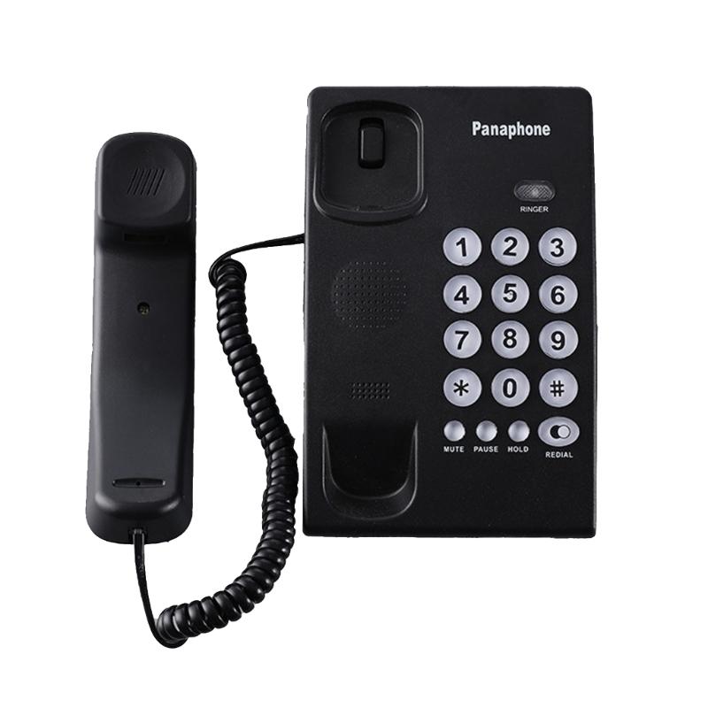 

Desktop Corded Telephone Landline Phone with Quick Redial Wall Mountable Multiple Function KX-T3016 Phone 1 чёрный