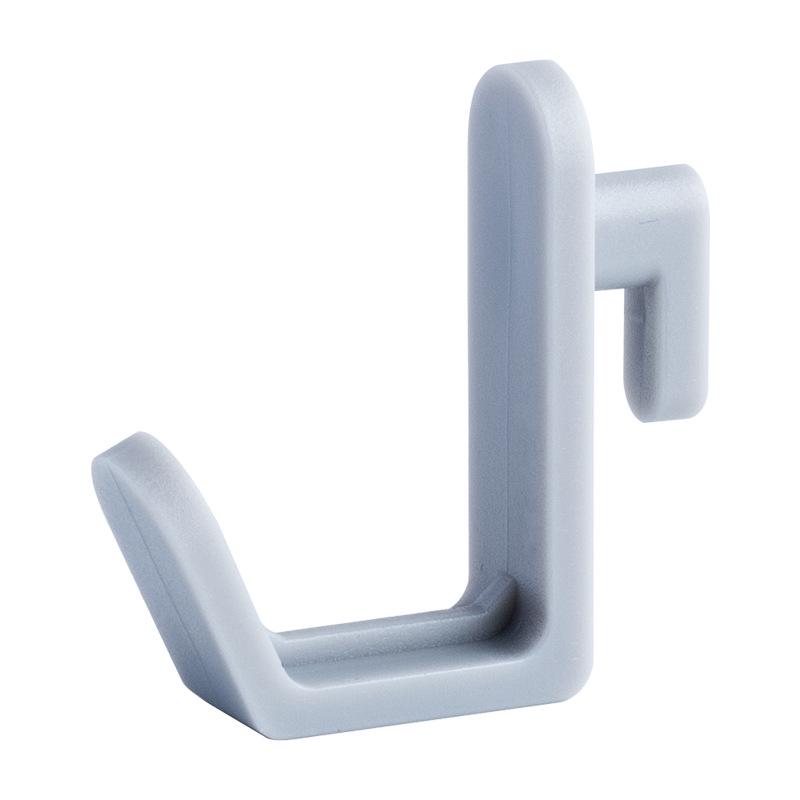 

Naquduo HIPS Перфорированная панель Крючки без гвоздей для одежды, кухонной утвари и украшений серый