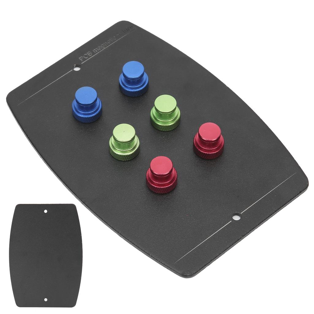 Universal PCB Board Holder Fixture with 6 Magnetic Pins Circuit Board Soldering Platform