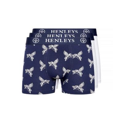 Henleys Herr Lionwing Blandade Boxershorts (Paket om 3)