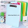 Large Capacity A4 File Box with Pen Slot & Clipboard for A5 Paper Storage