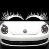Sexy Eyelash Headlight & Eyebrow Car Sticker D59: Unique Headlight Decor with Personality