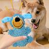 Dog Toys Chewers Cartoon Dog Plush Toys Pet Chew Games Pet Supplies Soft Doll For Indoor Outdoor Play Training Enrichment