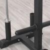 WEZHO Multifunctional Barbell Plate & Bar Storage Rack
