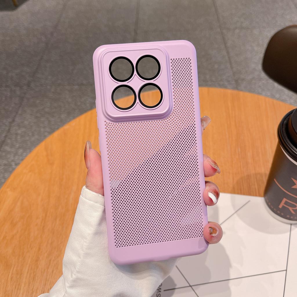 Applicable to Xiaomi Mi 11Pro heat dissipation and breathable mesh mobile phone case Redmi K11 skin matte ultra-thin NOTE11 hard case