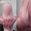 Light Pink Wig for Women Pink Hair Wigs with Bangs 26inch Natural and Fashionable Lolita Headband Wig Synthetic Wigs Cosplay