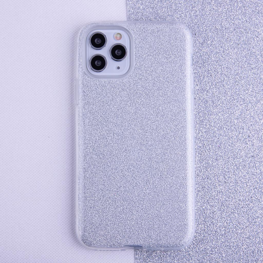 3-in-1 Glitter Case For Xiaomi Redmi Note 10 5G / Poco M3 Pro / M3 Pro 5G Silver