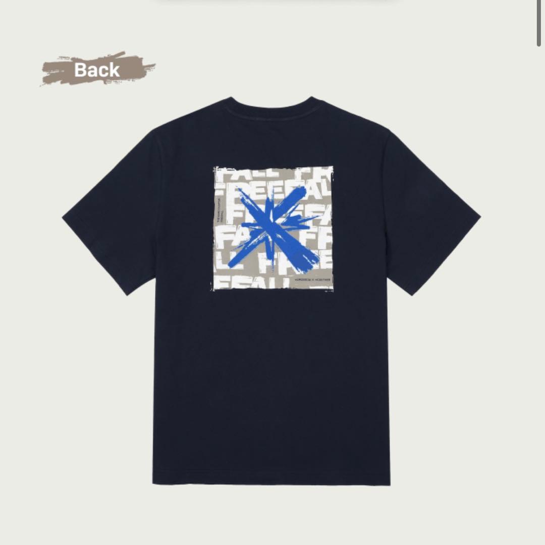 [USED] FREEFALL T-shirt Tuva TXT T-shirt, size L