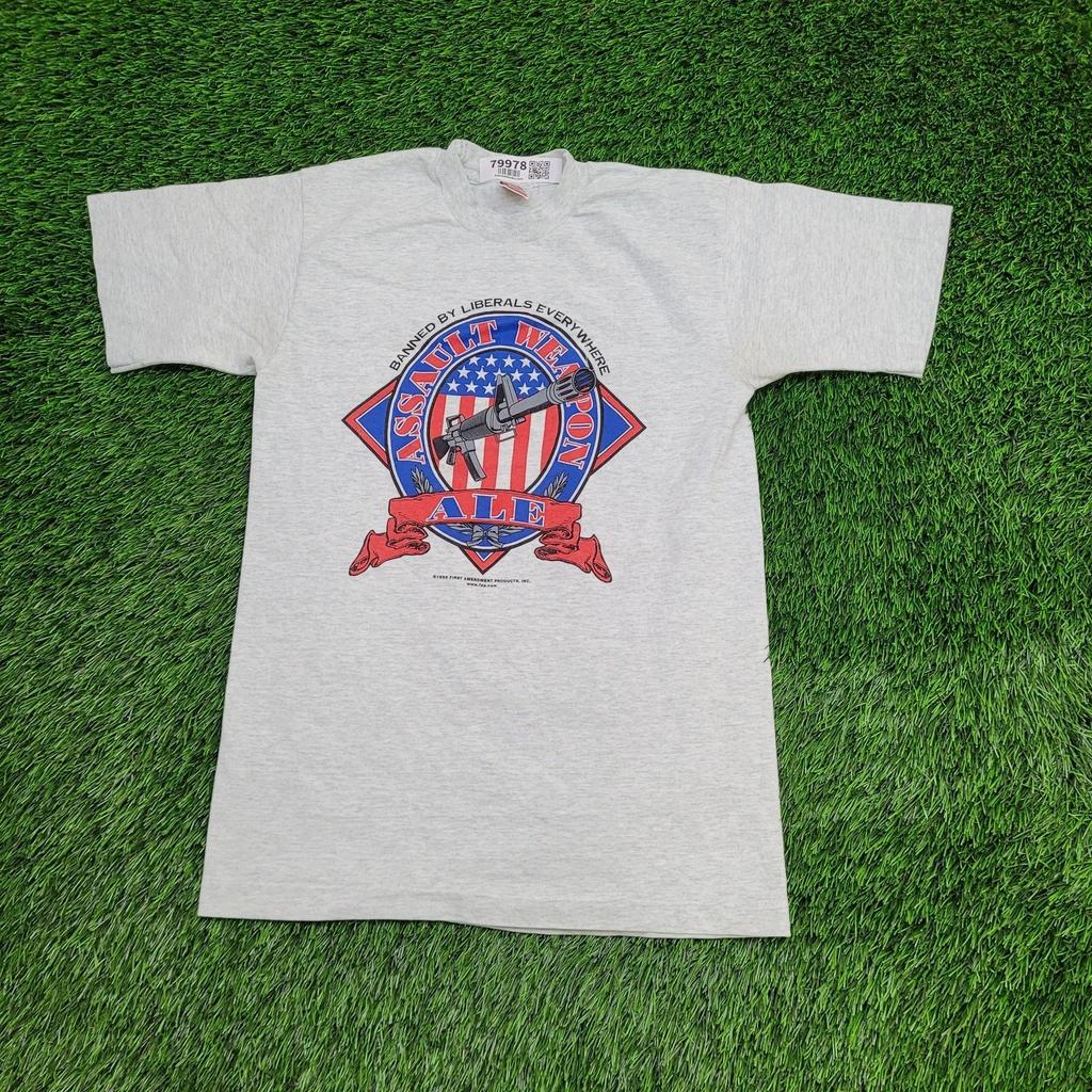 Vintage 1995 2nd Amendment Shirt XS/S 17x25 Gun Rights