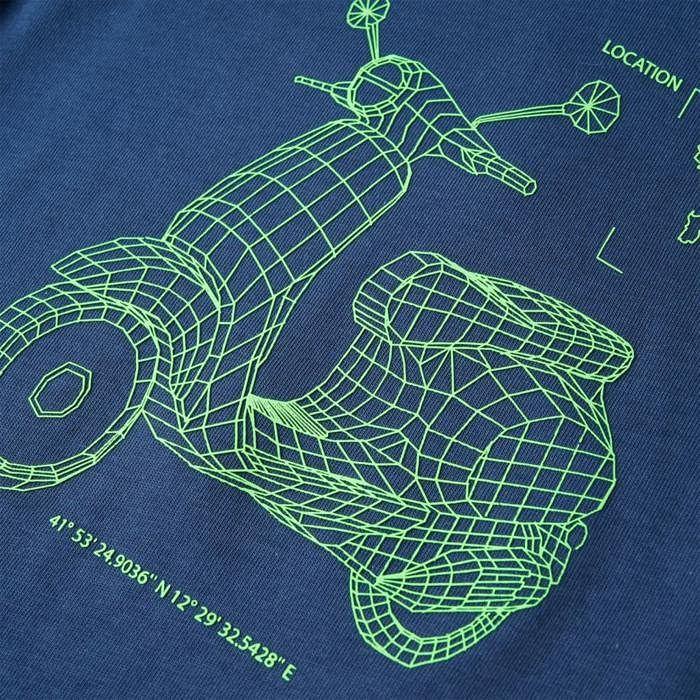 Dark Blue T-shirt for Children 92/104/116/128/140