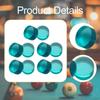 10 Pcs Clear Pool Cue Tips for Billiard