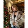 Imitation Fox Fur Fur Coat, Imitation Plush Top