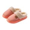 Cotton slippers winter women's new home thick bottom non-slip warm waterproof outer wear cotton drag men's slippers