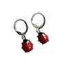 Creative Trendy Girls Fashion Cute Ladybug Earrings Women's Cute Insect Animal Pendant Earrings Children's Party Accessories