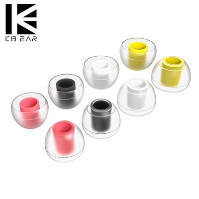 07 Silicone Earmuffs A Set Earplugs Cover Noise Reduction Anti-falling In-ear Headphone Cap