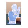 ZISIZ Polar Bear Kitchen Oven Gloves