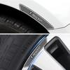 4pcs Fashion Car Badge Wheel Rims Brow Decal Trim Sticker For Peugeot 308 408 508 RCZ 208 3008 2008 206 207 307 Car Accessories