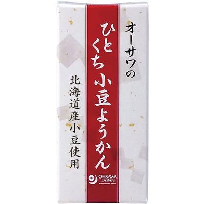 Osawa Japan 4090 ASAWA AZUKI YOKAN (azuki fazuľový krekér) 1 kus (asi 58 g) Wagashi