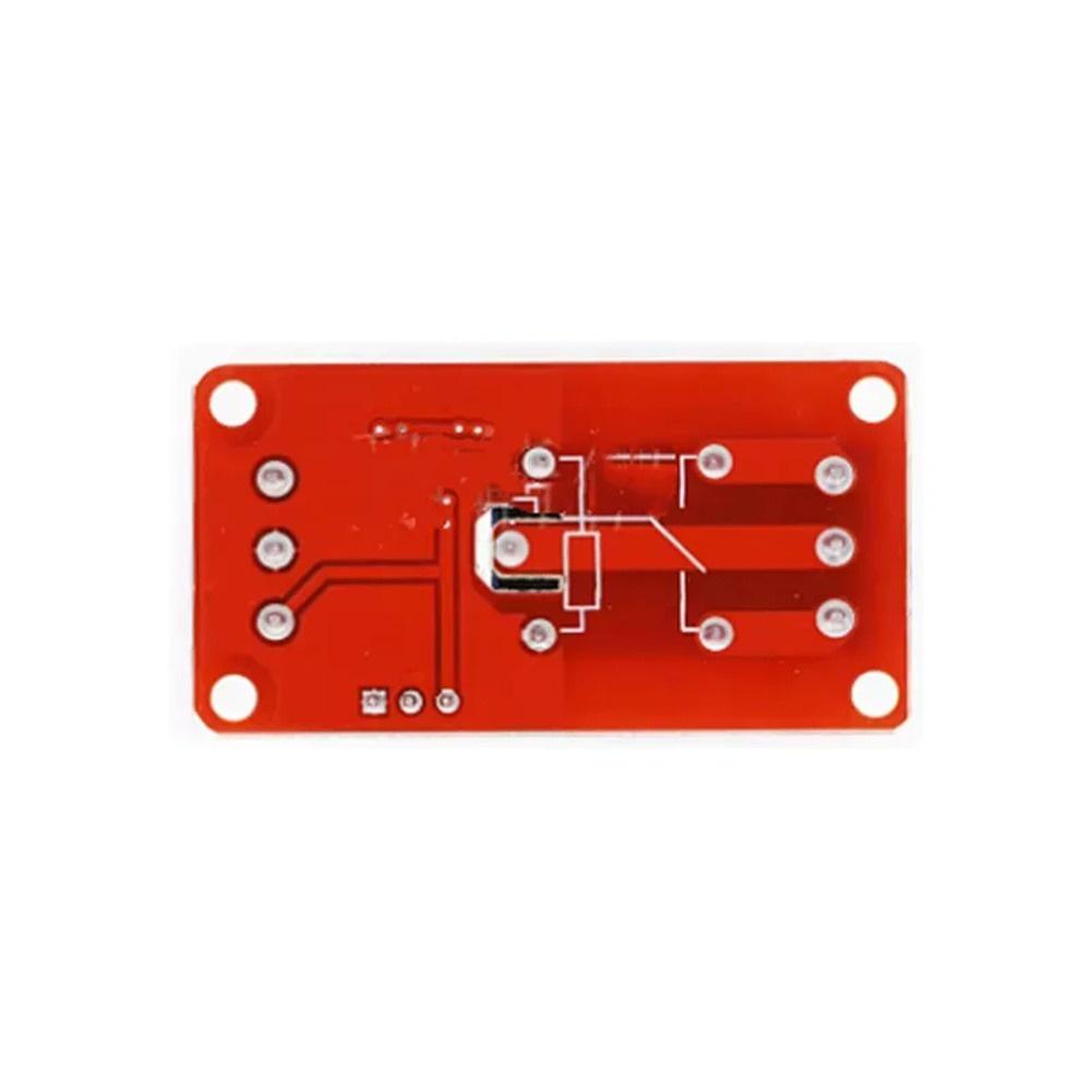 1-Channel DC Relay Module with Optocoupler Isolation for 5V 12V 24V Control Lines in Robotics and IoT Device Control