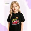 Ny 2026 Blå Blixten McQueen Unisex Barn Bomulls T-shirt