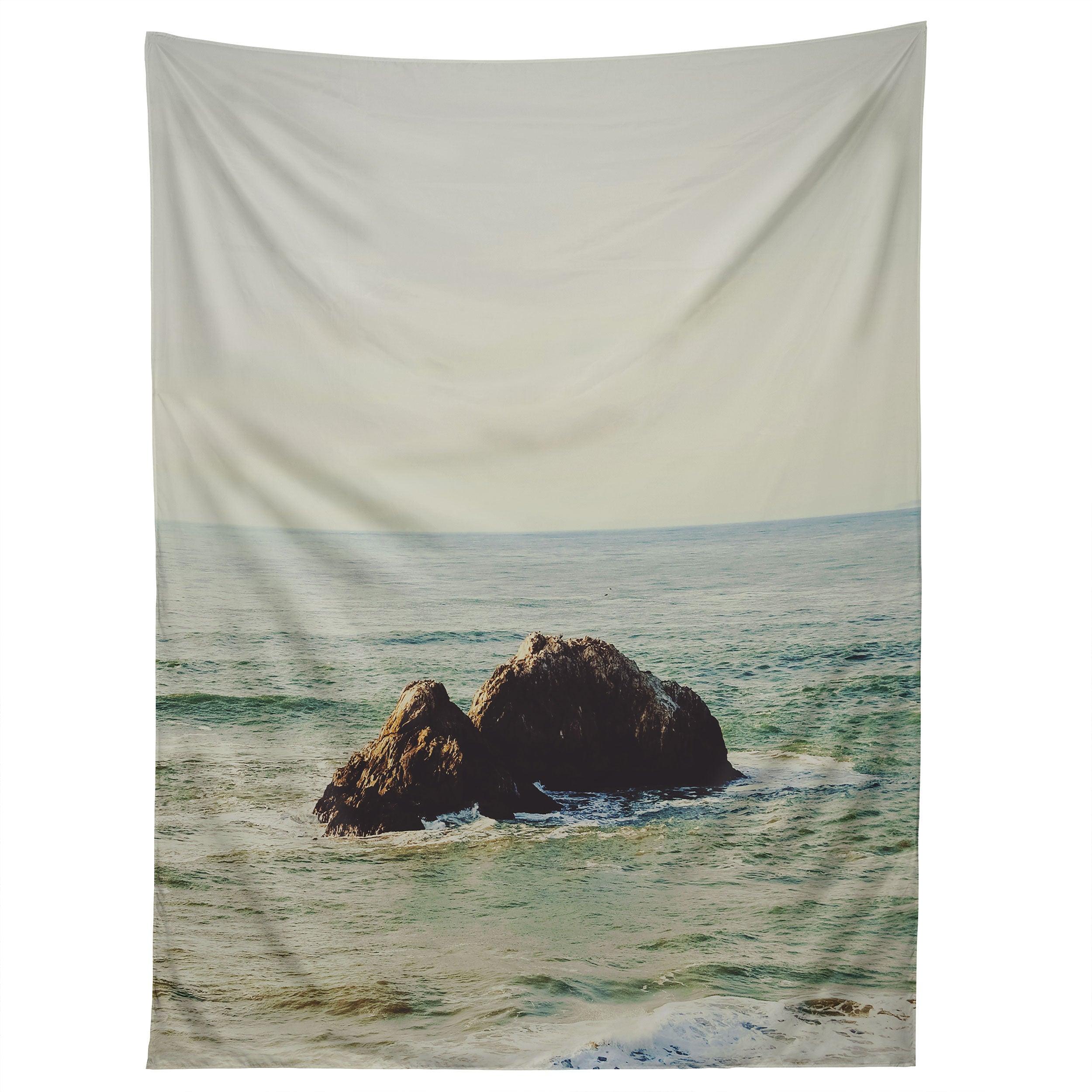 THE OCEAN IS CALLING AND I MUST GO tapestry 75x100