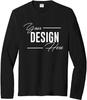 Your Design Here Black Long Sleeve T-shirt