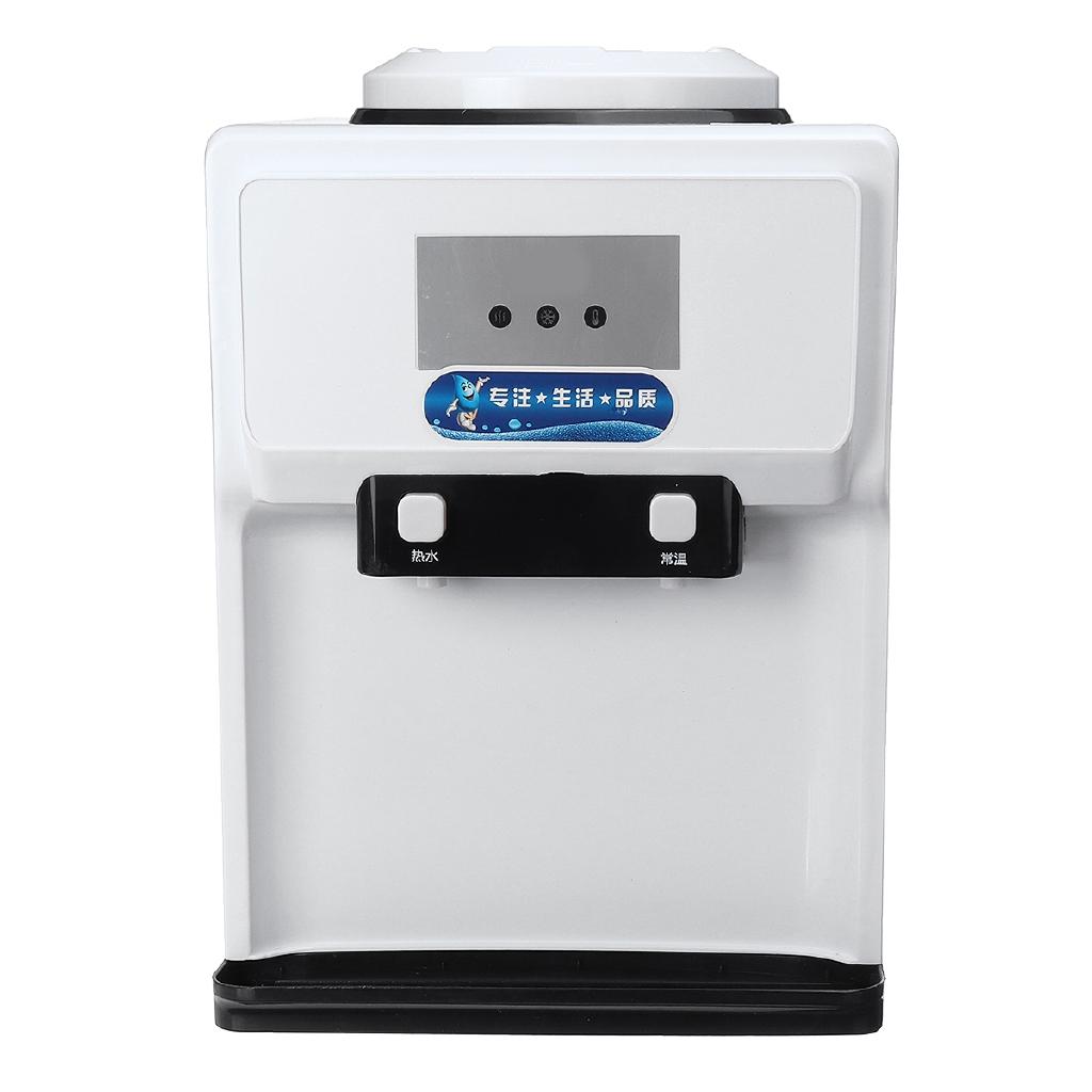 220V Cold And Hot Drink Machine 500W Drink Water Dispenser Desktop Water Holder Heating Cooling Water Fountains Boiler Drinkware Tools