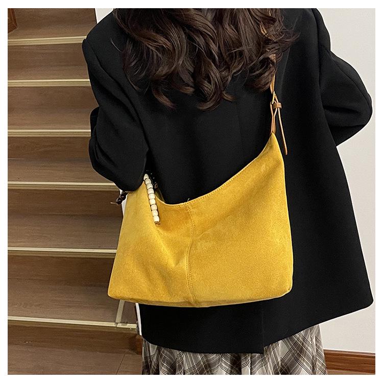 2025 Niche Retro Versatile Women's Underarm Dumpling Bag - Large Capacity Fashion Shoulder Crossbody Bag