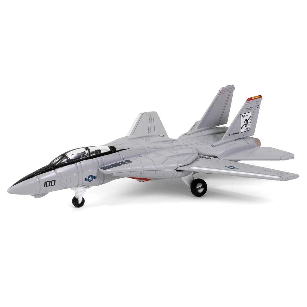 PLATZ WALTERSONS US Navy Tomcat Black Aces Aircraft Carrier Enterprise Section A Finished Product F-14 VF-41 &