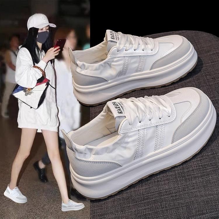 

Fashion Women s Sneakers Shoes High on Platform Summer Ladies Footwear Lace Up 39 Fashion 2025 Sale Casual Deals Aesthetic Light Korean 35