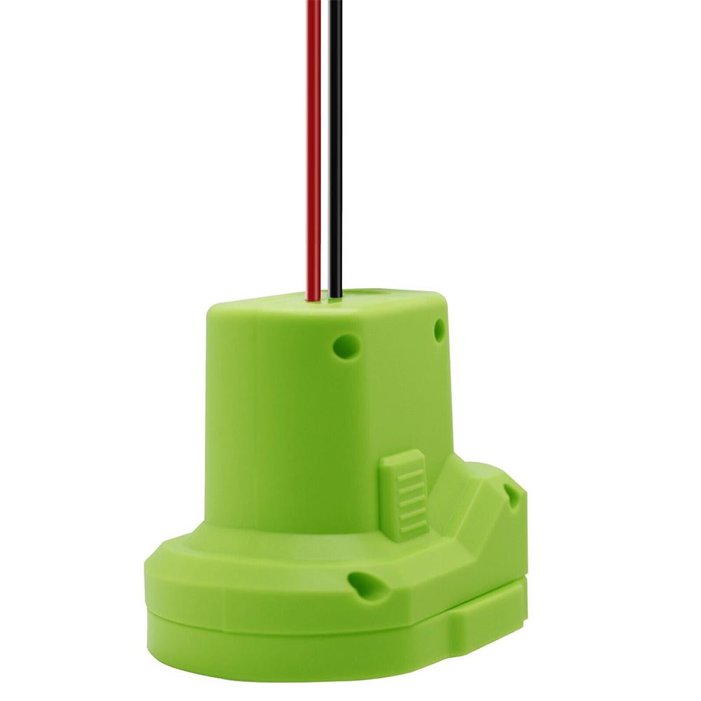 1x Power Wheels Adapter With Switch For Ryobi 18V Battery Dock Connector Adapter