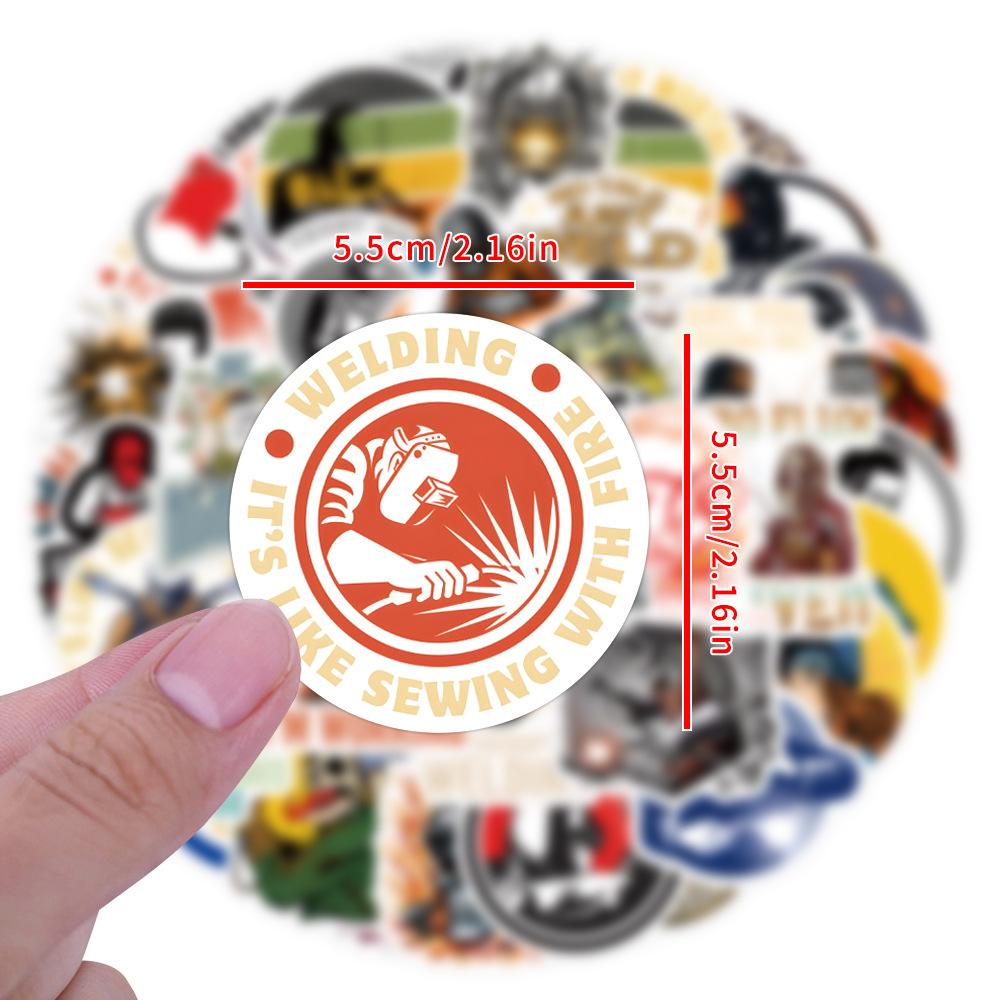 115Pcs Cartoon Creative Electrician Graffiti Stickers Decoration Luggage Phone Guitar Scraphbook Waterproof Sticker Kid Toys