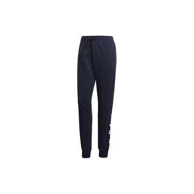 Letter Comfortable Cuffed Casual Knitted Sports Pants Women Pants Dark-Blue DU0697